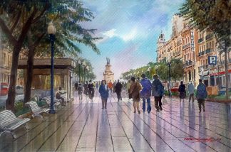 Passejant per la Rambla de Tarragona